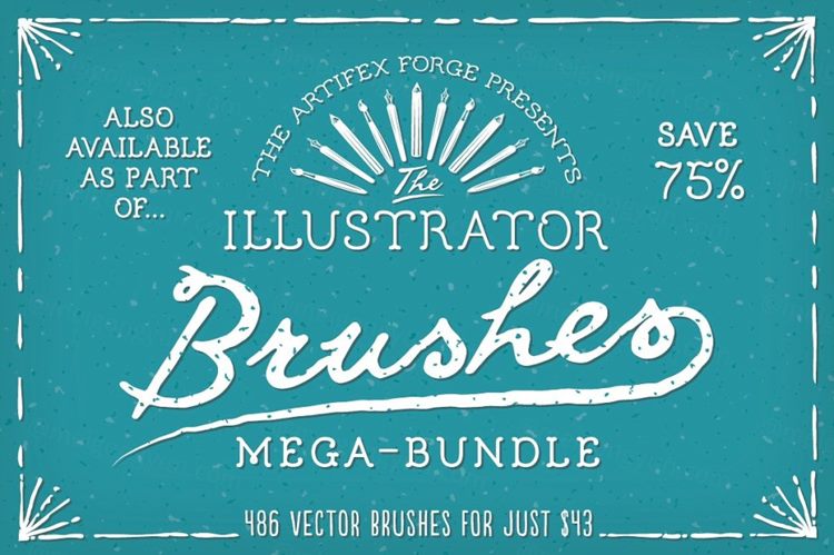 矢量的抓痕笔刷 Vector Scratch Brushes