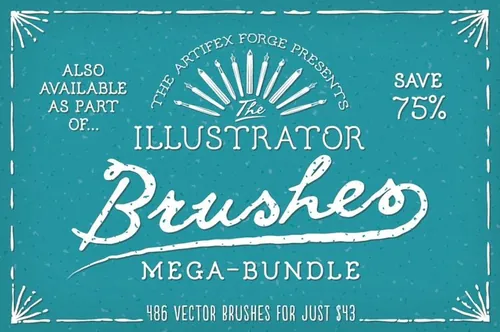 矢量的抓痕笔刷 Vector Scratch Brushes