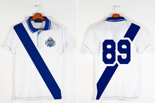 高品质的足球POLO衫运动服VI样机展示模型football-jersey-mock