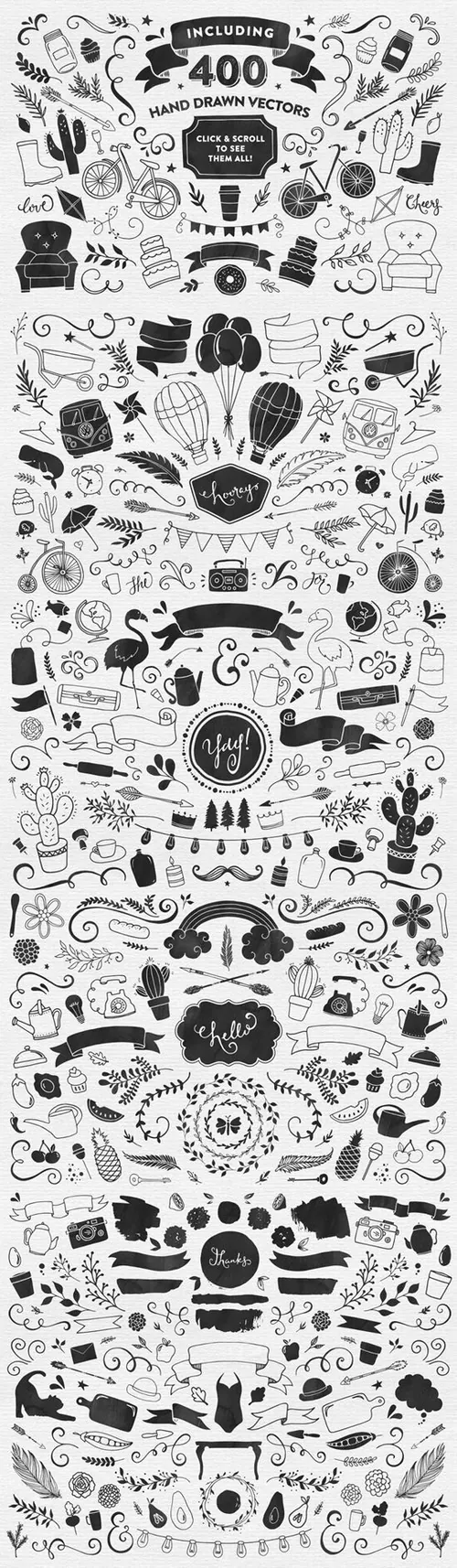 手绘水彩装饰素材设计素材The Watercolor Med