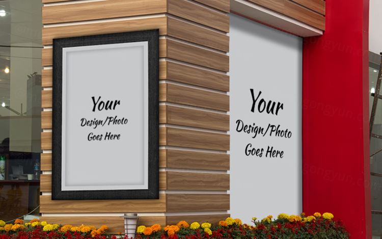 逼真的室外场景海报贴图PSD模板6 Exterior Mockups