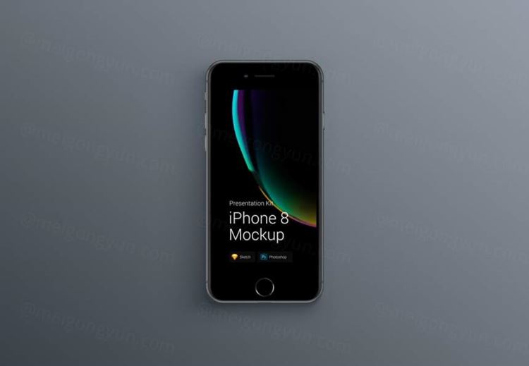 移动设备样机系列：iPhone 8 苹果智能手机样机 iPhone 8 Mockups