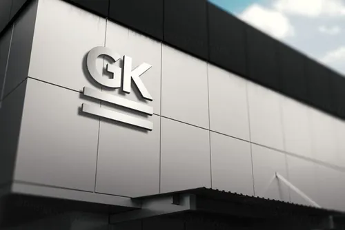 LOGO标志墙壁3D立体文字效果PSD样机模板 Logo Signage Wall Mock Up v.2