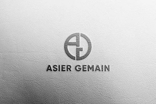 高品质压印起凸皮革LOGO设计提案样机模板 Logo Moc