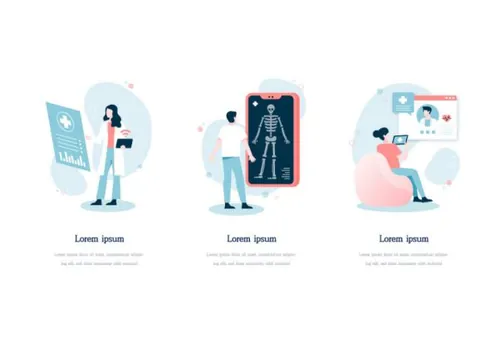 扁平化智能生活UI插画AI矢量素材 Illustration Pack