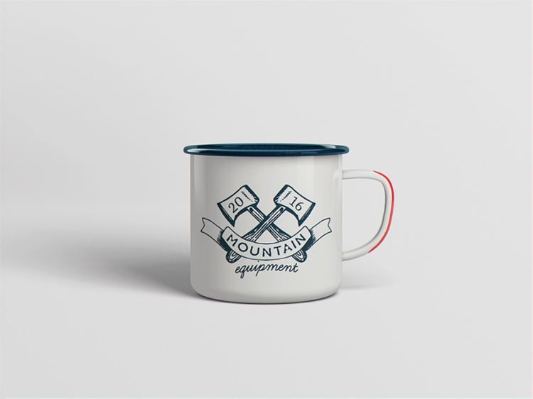 经典搪瓷杯子锡杯样机 Enamel Mug Tin Cup MockUp