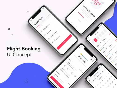 休闲旅行应用程序用户界面工具包EasyGO-Travel App UI