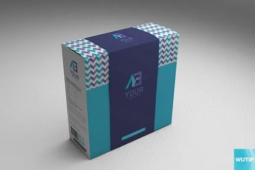 时尚多用途的包装盒包装设计VI样机展示模型package-box-mockups