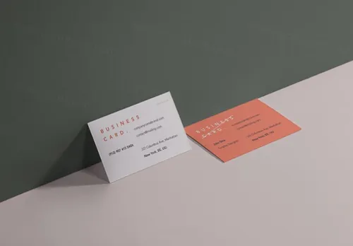 漂亮的名片场景贴图展示模版 Psd Business Card Branding Mockup