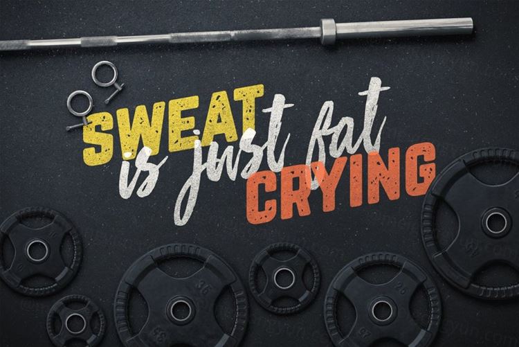 健身房场景 Mockups 模版 Iron Gym Scene Creator Volume 1