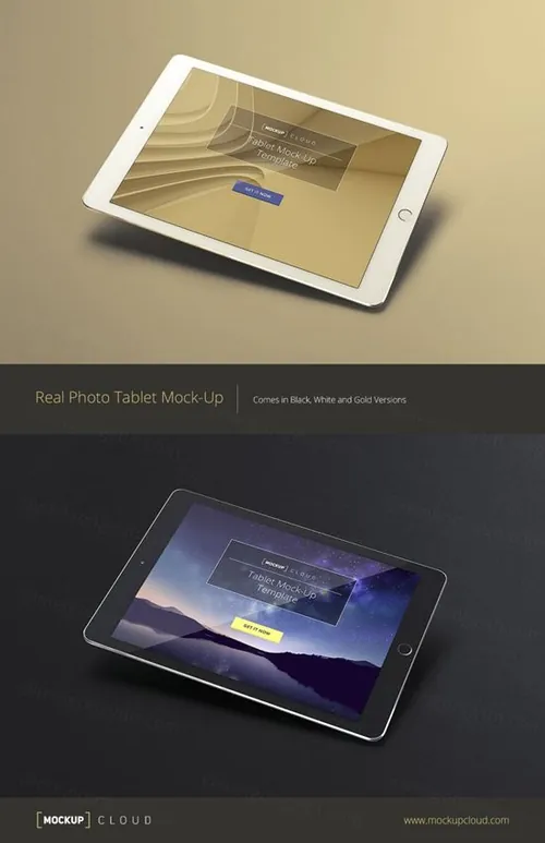 iPad 平板电脑展示样机 Tablet iPad Mock-Up Set