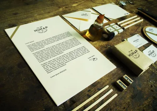 少见的高品质复古展示样机VI mockups