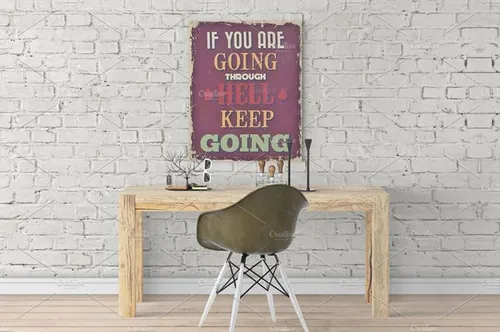 文艺范的文艺设计工作室办公场景Canvas_Mockups_Vol