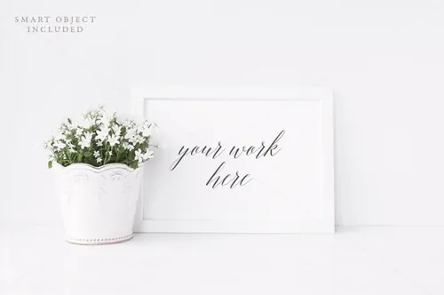 A4相框展样机 Minimal A4 botanical frame