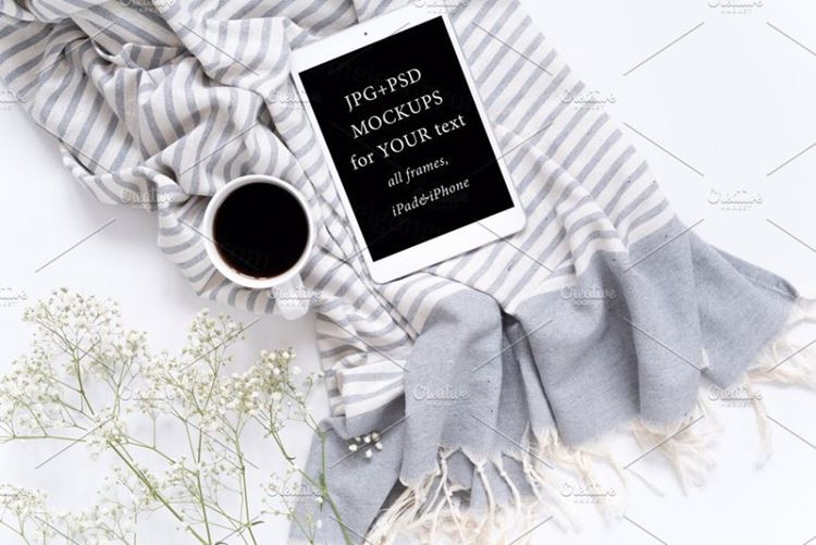 小资范iPad样机模板 Ipad Mockup
