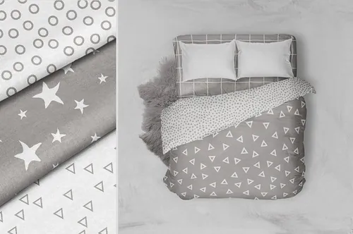 分散的三角形无缝背景纹理 Scattered Seamles