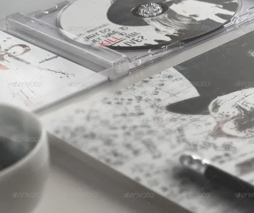 黄色系列VI提案贴图Realistic Stationery Mockups - Corporate ID