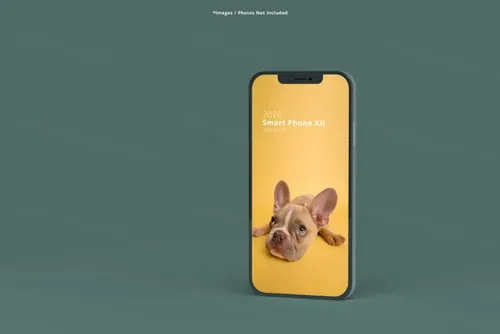 最新2020苹果iPhone 12手机样机UI贴图样机PSD模板 Smart Phone Mockups