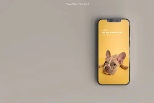 最新2020苹果iPhone 12手机样机UI贴图样机PSD模板 Smart Phone Mockups
