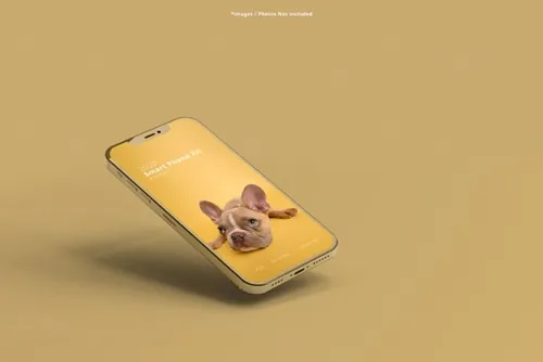 最新2020苹果iPhone 12手机样机UI贴图样机PSD模板 Smart Phone Mockups