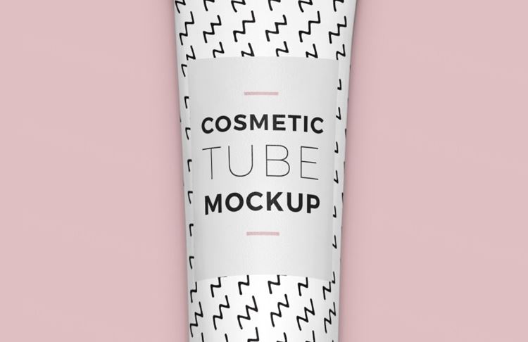 护肤品软管类包装样机模板 medialoot-cosmetic-tube-mockup