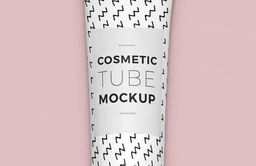 护肤品软管类包装样机模板 medialoot-cosmetic-tube-mockup