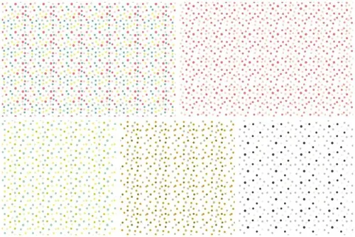 爱心点状背景设计素材Confetti Scatter Bru