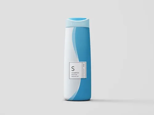 高级洗发水瓶包装设计贴图展示样机 Shampoo Bottle Mockup PSD