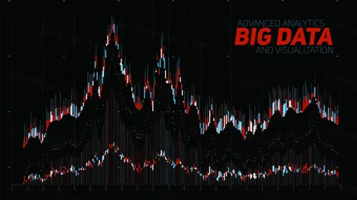 股票期货数据化未来信息图表美学设计EPS矢量插图素材 Big data visualization