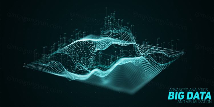 数据化未来信息图表美学设计EPS矢量插图素材 Big data visualization