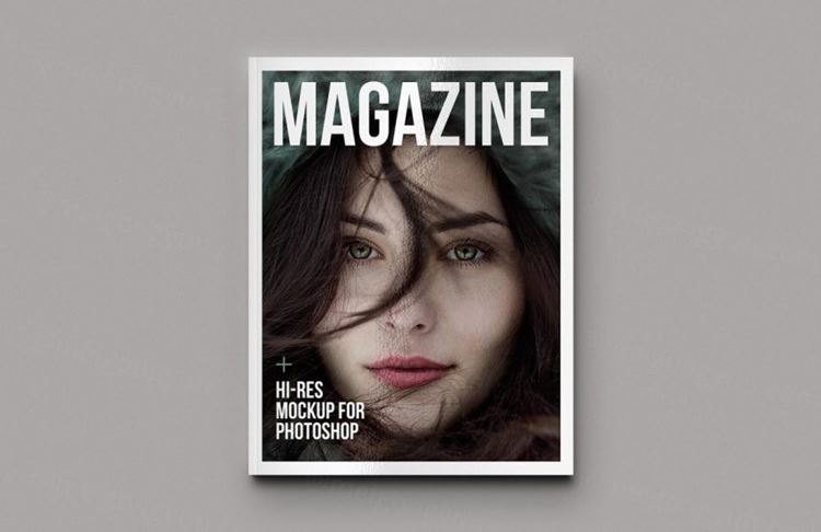 时尚杂志样机模板 Magazine Mockup Template