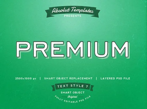 复古风格英文文字图层样式设计素材07_preview1