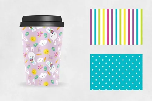 可爱的儿童节复活节矢量元素背景纹理大集合HAPPY EAST