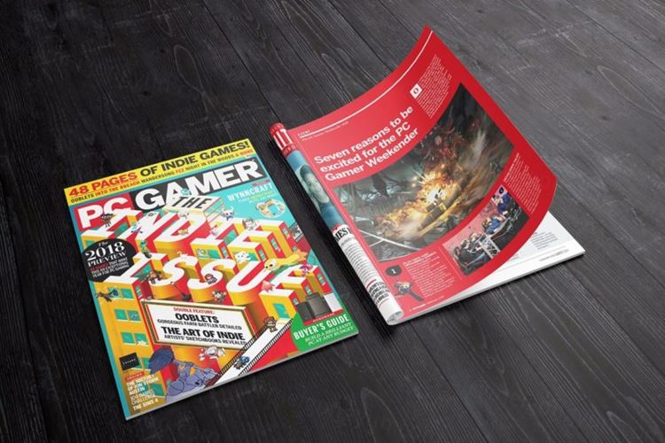 A5规格杂志样机模板 Opened-Magazine-Mock-up