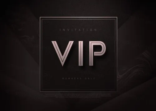 高质量烫金VIP卡抵用券邀请函PSD模版素材