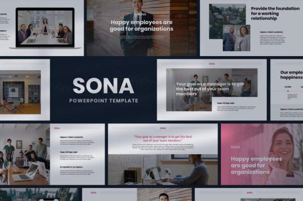 简约好用的高品质商业商务质感powerpoint幻灯片演示模板