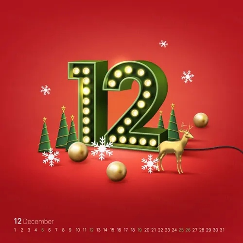 2021年3D立体字特效数字场景文字特效PSD模板