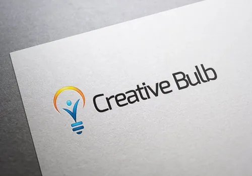 创意俱乐部主题Logo模板 Creative-Bulb-Logo