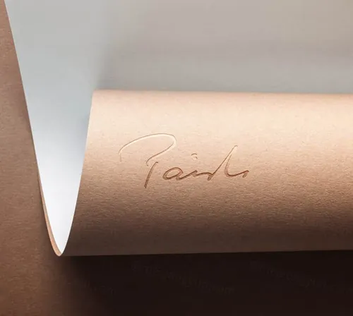 纸张压凹钢印工艺LOGO提案贴图样机PSD模板 Identity Design Logo Mockups