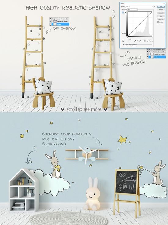 儿童主题场景生成素材包 KIDS Scene Interior Creator