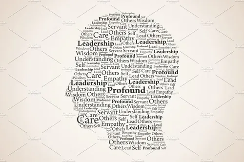 单词组成的脑袋形状插画素材Head of words