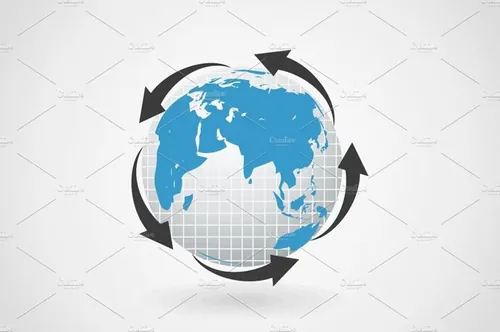 地球矢量插图素材World