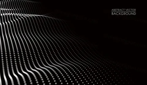 三维抽象线框数字山脉背景 未来科技大数据技术概念 Abstract wireframe background