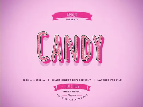 复古风格紫色文字效果图层样式retro_text_6