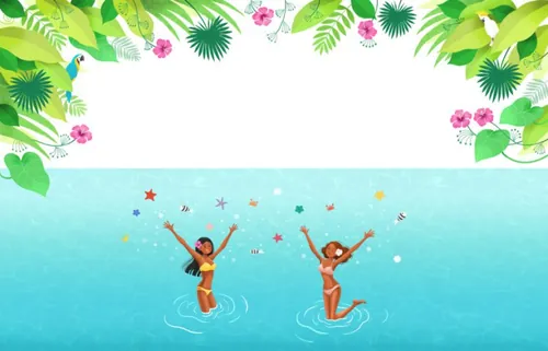 Summer party 夏日假日派对PSD高清分层海报素材 ti389a0702