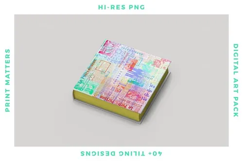 来自世界各地的新闻报纸拼贴图案大集合print-matter