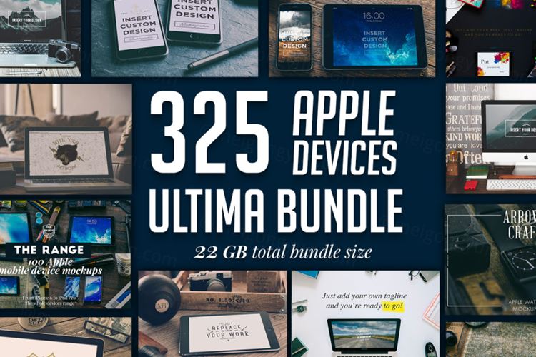 320种Apple苹果设备展示模型 Made By Vadim 320 Apple Devices Ultima Bundle