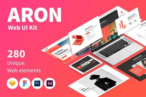 Bootstrap网格功能超级强大全面的Web UI工具包 ARON Web U