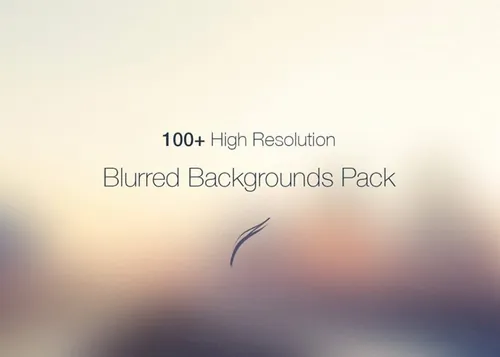 100种高质量的模糊背景
