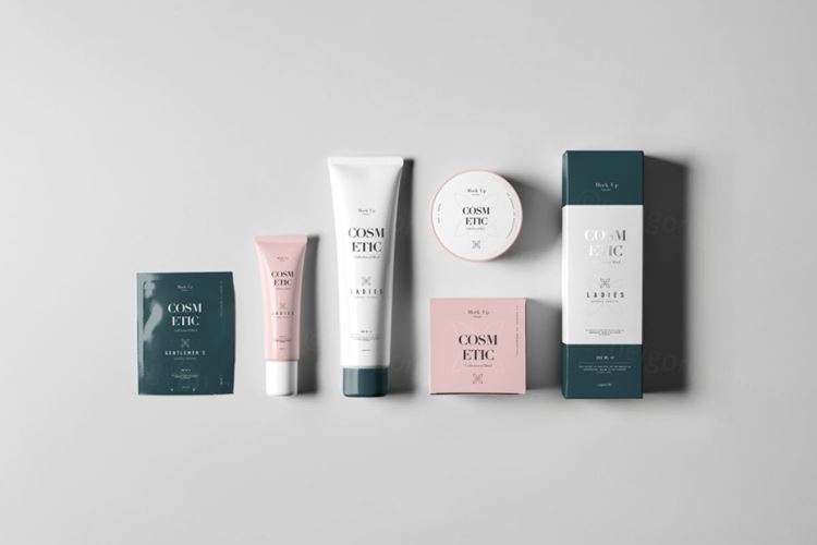 化妆品品牌包装样机模板合集06 Cosmetic Mock-up 6